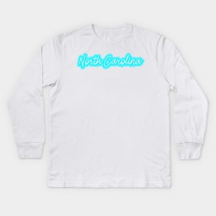 North Carolina Kids Long Sleeve T-Shirt